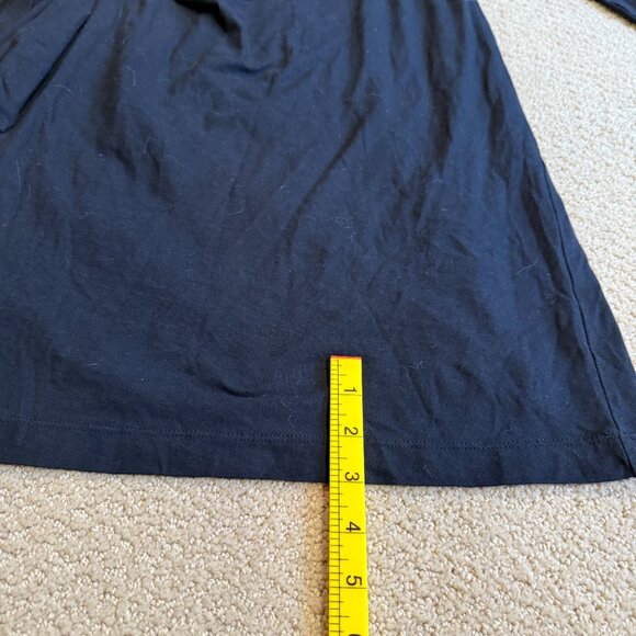 Vince Knit Dress Side Tie Long Sleeve Minimal Knee Length Career Stretch MEDIUM - Picture 8 of 12